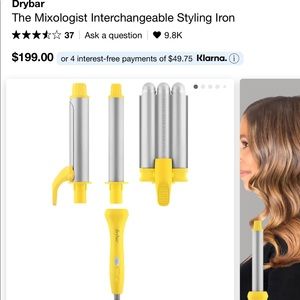 Dry at Interchangeable Styling Iron